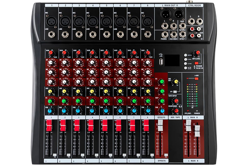 Professional Audio Mixer & Switcher